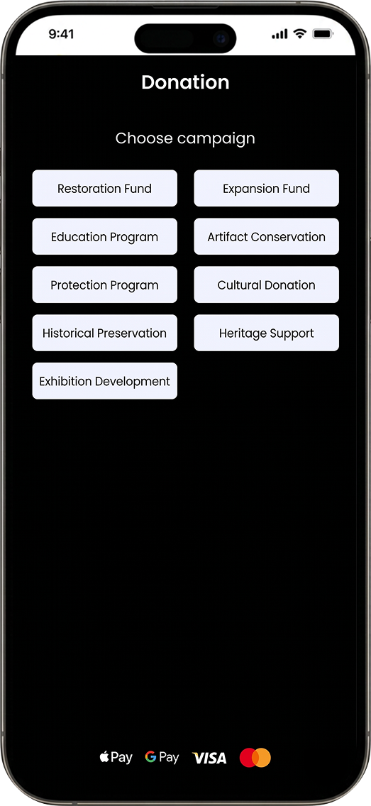 Charity donation page customisation platform